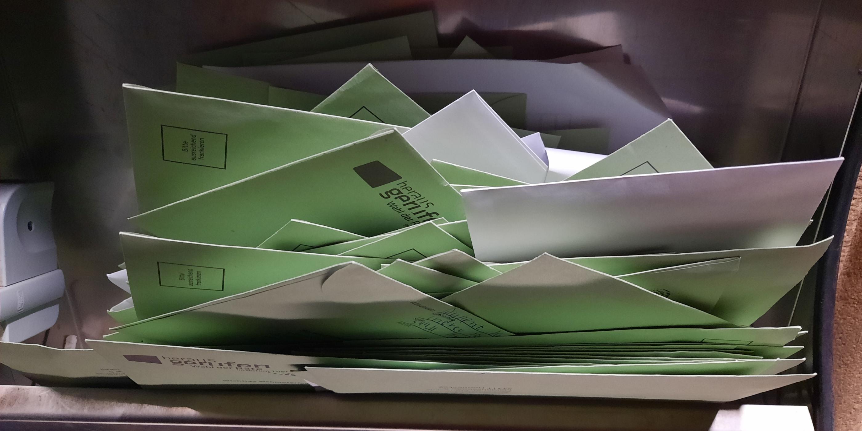 Briefwahl zur Rätewahl in Hermeskeil. (c) Christian Heinz Briefwahl zur Rätewahl in Hermeskeil.